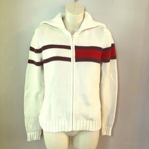 Tommy Hilfiger vintage zip up sweater turtleneck